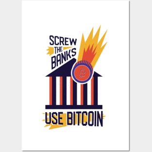 Use Bitcoin Posters and Art